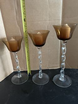Tea light Candle Holder Set Of 3