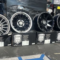 WHEELS ICON BRAND NEW 17” INCH 