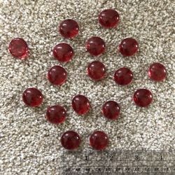 Decorative Glass Gems (Ruby Red)