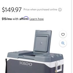 Cooler IGLOO  137  Can 