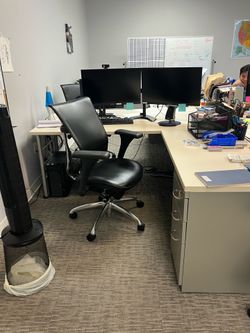 A variety of office furniture (pick up only)