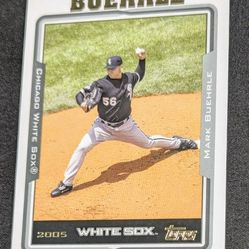 2005  Topps  Mark Buehrle #107  ((World Series Winning Season 