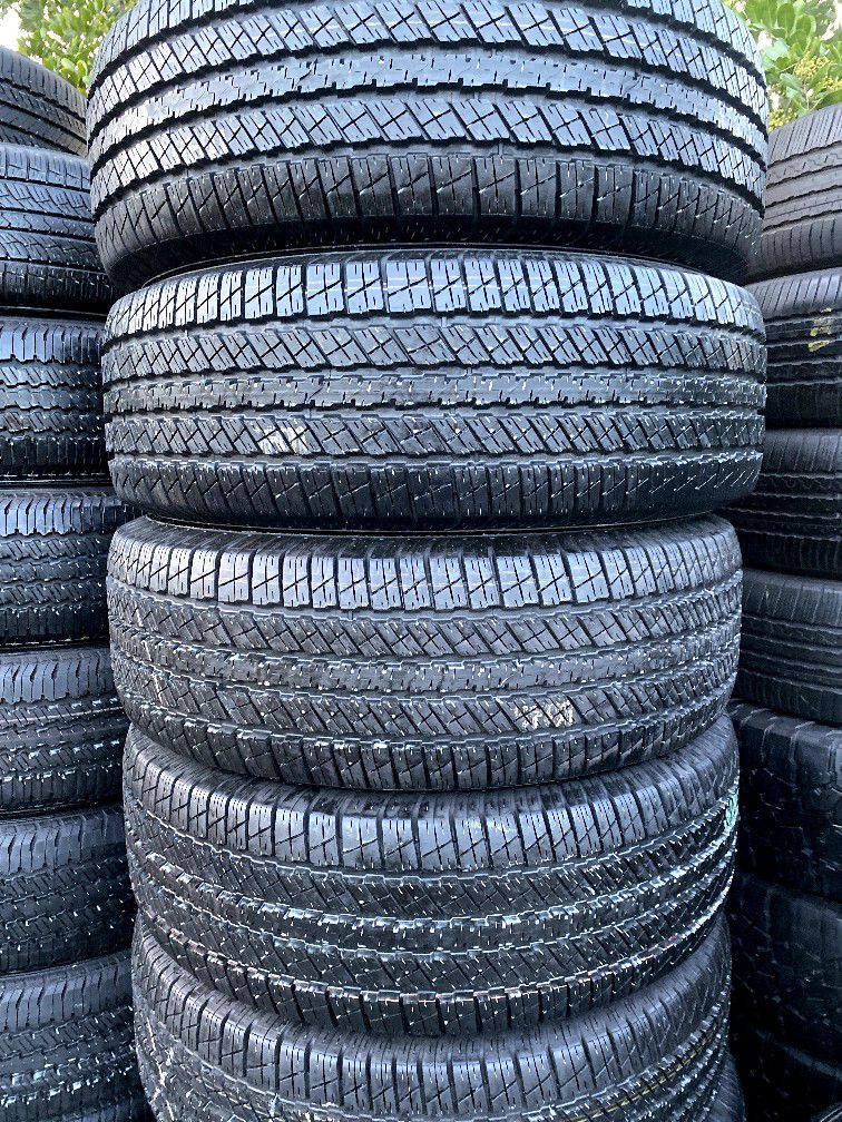 265/70/17 GOODYEAR WRANGLER HP GOOD USED 95%TREAD LIFE 300 PRICE INCLUDE  PROFESSIONAL INSTALLATION AND TAX for Sale in San Gabriel, CA - OfferUp