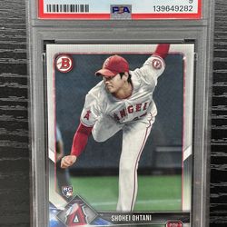 2018 BOWMAN SHOHEI OHTANI RC PSA 9