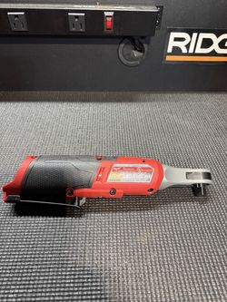 M12 FUEL 12-Volt Lithium-Ion Brushless Cordless High Speed 3/8 in. Ratchet (Tool-Only) used in like new condition $140