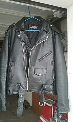 Leather motorcycle full on jackets