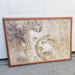 Roman Greek Canvas Painting  - NEW 