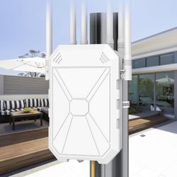 Brand new in box AX3000 Outdoor WiFi 6 Extender, Long Range Outdoor WiFi Signal Booster, IP67 Weatherproof Outdoor Wireless Access Point with Passive 