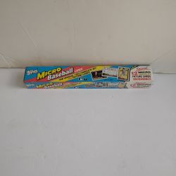 New Factory Sealed 1992 Topps Micro Baseball Cards Set Special 12 Gold Inside 