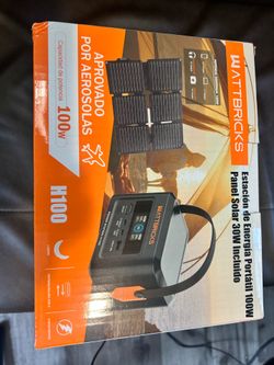 Portable power station.