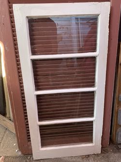 Vintage 4 pane window