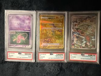Pokemon slabs