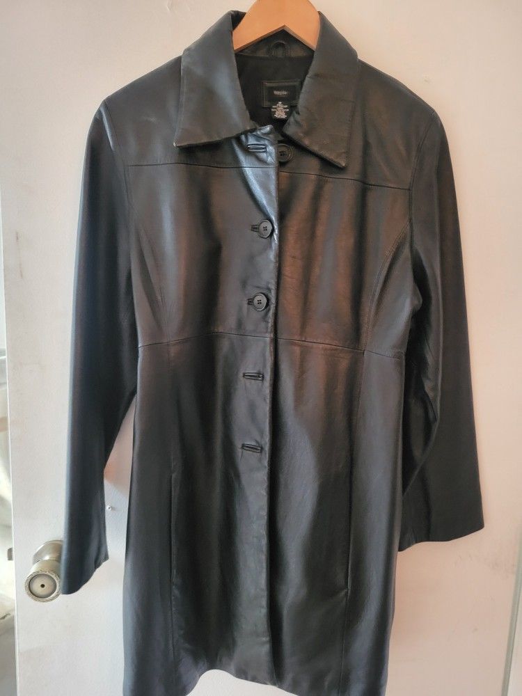 Classy Leather Coat