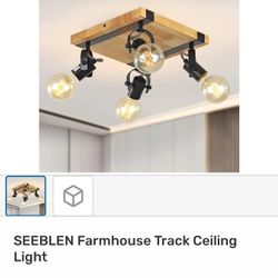 Farmhouse Track Ceiling Light