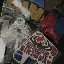 Spider-Man Birthday Decor 