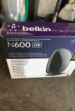 Belkin wireless router N600 DB