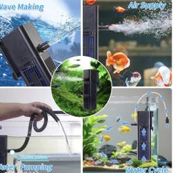 Aquarium Filter Water Flow.  (50-160  Galon)