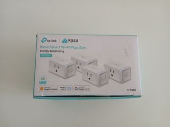 TP LINK Kasa Smart wi-Fi Plug Slimenergy Monitoring Homekit 4-Pack, EP25P4 (00HR72) New.
Only 20 dollars (on sale for 82 dollars + taxes on Amazon).
I