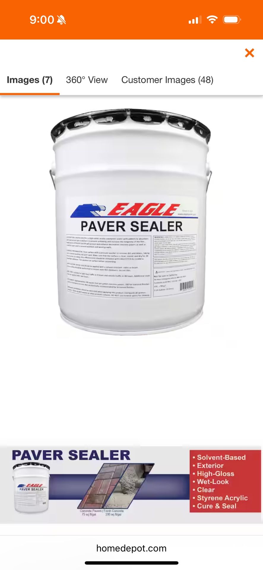 Paver Sealer