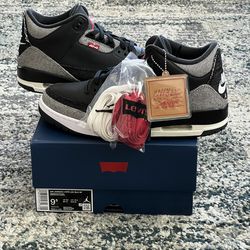 Jordan 3 Retro x Levi’s (Size 9.5 In Men)