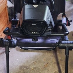 logitech Gpro Steering wheel and pedals with chair
