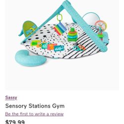 Sassy Sensory Play Gym New In Box