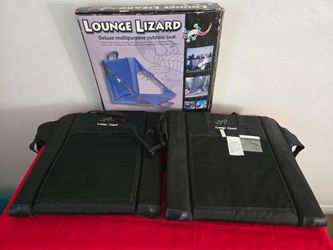 Two Outdoor Seats with Adjustable Backs
