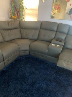 Good condition couch sits 5/6 people