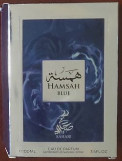 Hamsah Blue Eau De Parfum 3.4 ounces