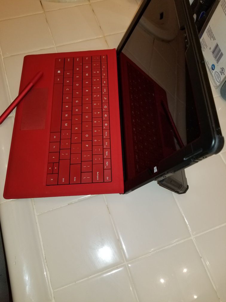 Surface Pro 3 w/ keyboard and pen