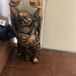 Chinese Zen Monk Happy Buddha statue 