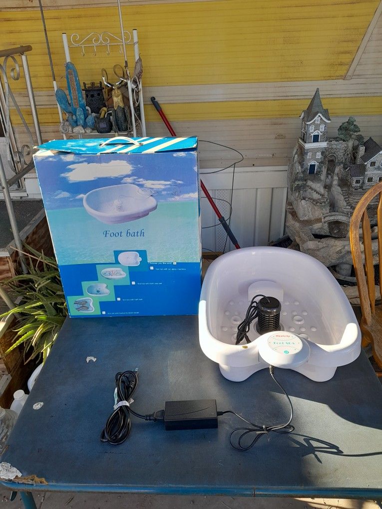 Ionizing Foot Bath Spa By Healcity.