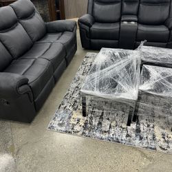 Set Sofas Leather  I work with someone sells Appliance and furniture  LA he can bring it to Bakersfield and deliver to your house for $45 
