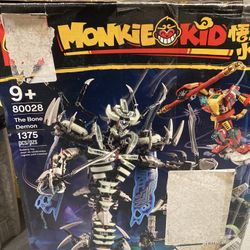 Lego 80028 Monkie Kid The Bone Demon Retired 