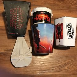 Disney Star Wars And Marvel Popcorn Buckets
