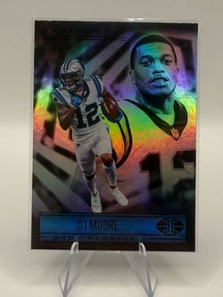 2021 Panini Illusions DJ Moore Base Foil #33