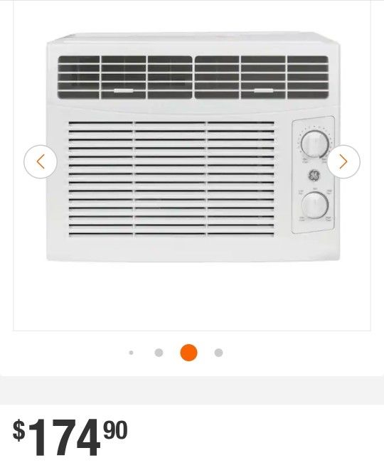 Air Conditioners
GE 5,000 BTU 115V Window Air Conditioner