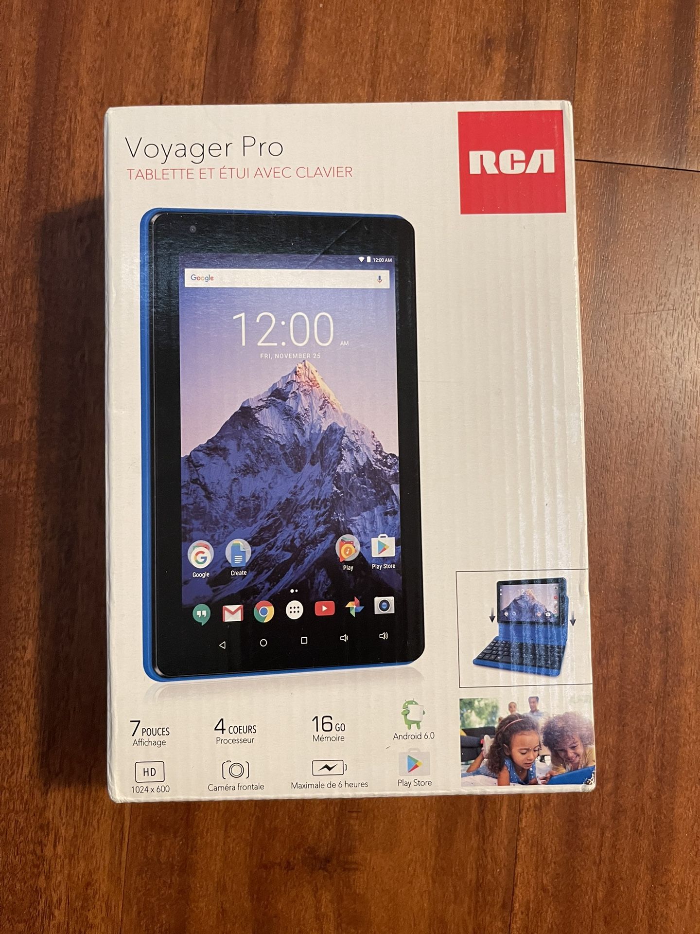 Voyager Pro 7" 16GB Touchscreen Tablet With Keyboard