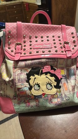 Betty Boop backpack/bag