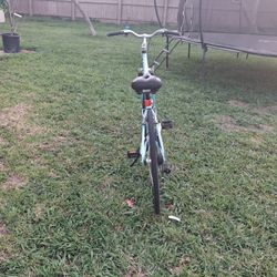 Light Blue Schwinn Hybird Bike