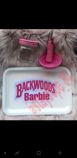Backwoods barbie rolling tray Customize 💨🌱