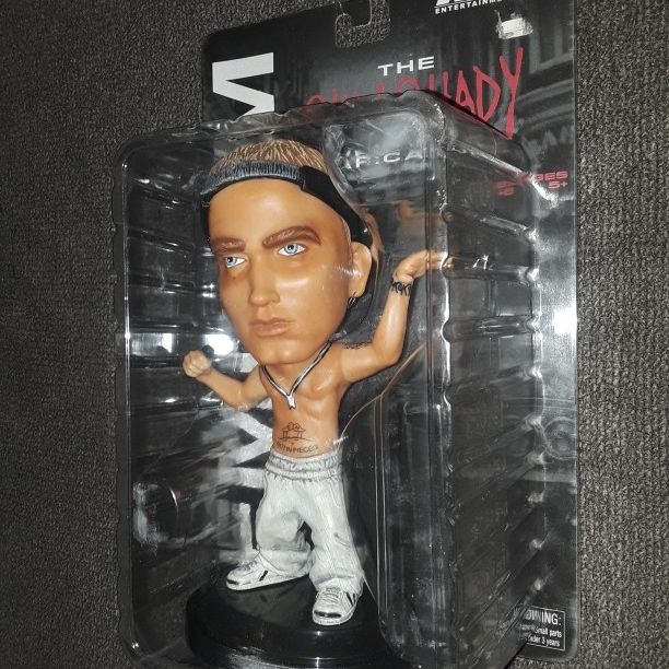 Eminem Collectable Figure From 2001! Slim Shady Hip Hop Rap Toy
