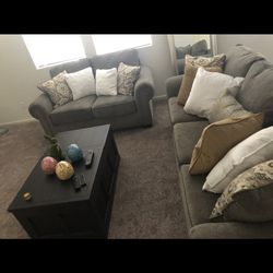 Sofa And Love Seat Pair 