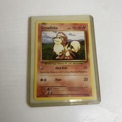 1999 POKEMON GAME GROWLITHE #28