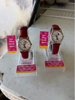 Vintage Lorus Disney Minnie Mouse Watches (Never Opened)