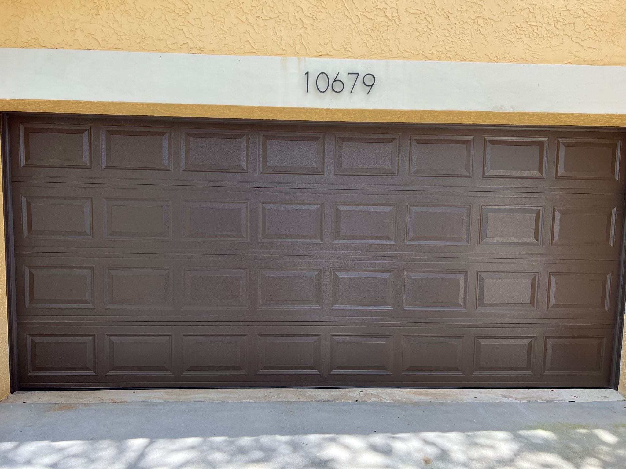 Special! New Brown Garage Door 16x7 + FREE Install (Short / Long Panel)