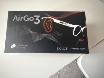 Solos smart glass - like new