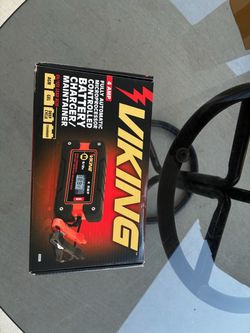 Viking 4 Amp Battery Charger Maintainer