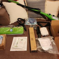 STEAM MOP WITH ACCESSORIES