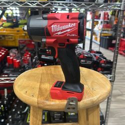 Milwaukee M18 FUEL Gen-2 18V Lithium-Ion Brushless Cordless Mid Torque 1/2 in. Impact Wrench w/Friction Ring (Tool-Only)